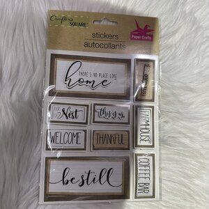 Crafters square Paper Crafts Stickers Farmhouse Scrapbooking